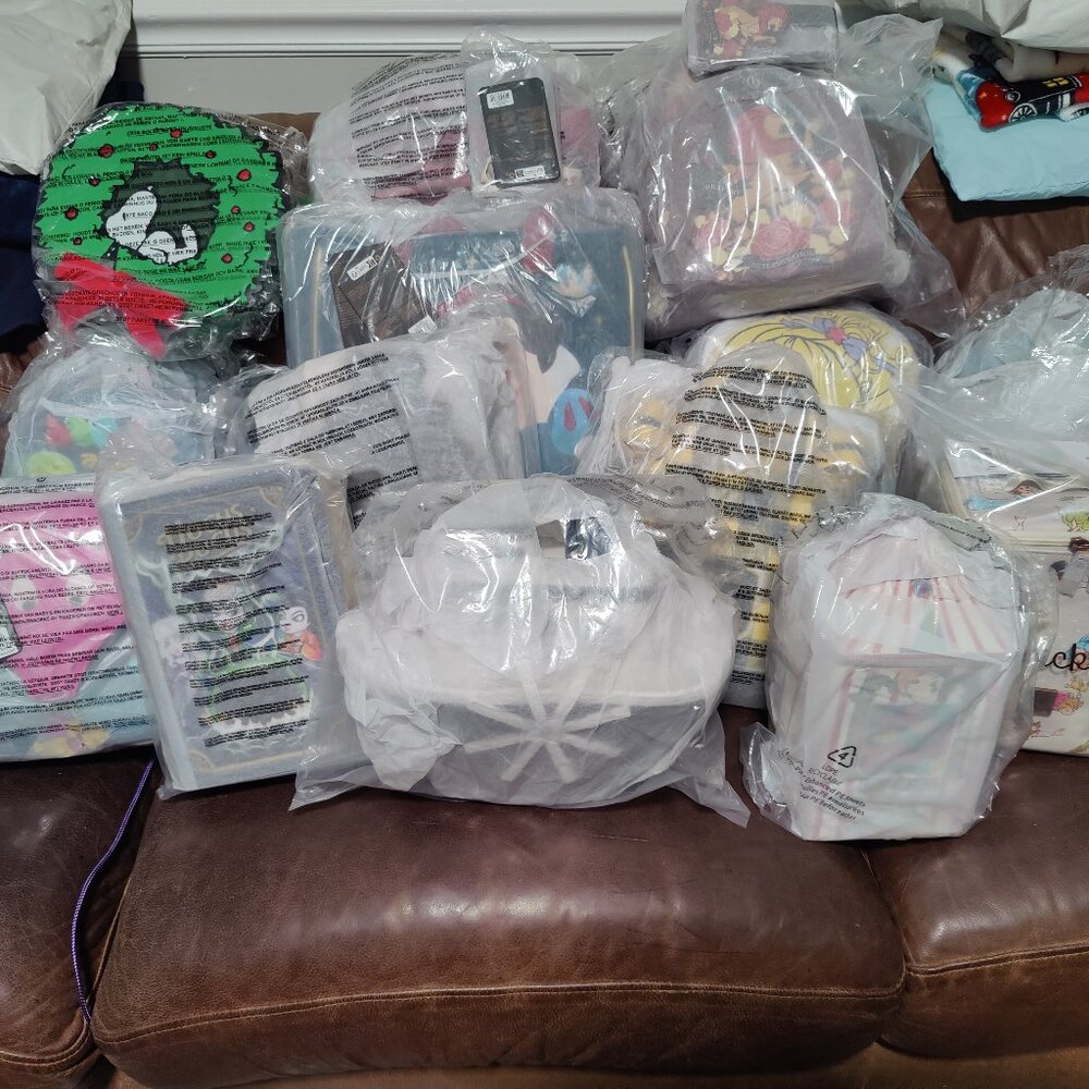 Various Loungefly Bags Available